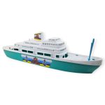 Transatlantik Yolcu Gemisi 45 cm - Turkuaz (Vipsepet)