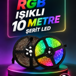 Smart Şerit LED Kumandalı USB Enerjili Suya Dayanıklı Dekoratif Aydınlatma - Vipsepet