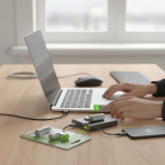 Usb ile Şarj Olabilen 2 li 1450 mah Lityum Kalın Şarjlı Kalem Pil ( Vipsepet )