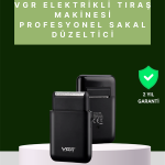 USB Şarjlı Traş Makinesi – Piston + Ağ Başlık, 600 mAh Batarya - vipsepet