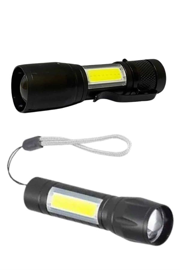 Compressed by jpeg-recompress Uzun Menzilli Şarjlı El Feneri Uzun Ömürlü Led Işık Lamba - Vipsepet - Görsel 1