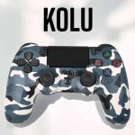 PS4 Oyun Kolu Kamuflaj Desenli Joystick - Vipsepet