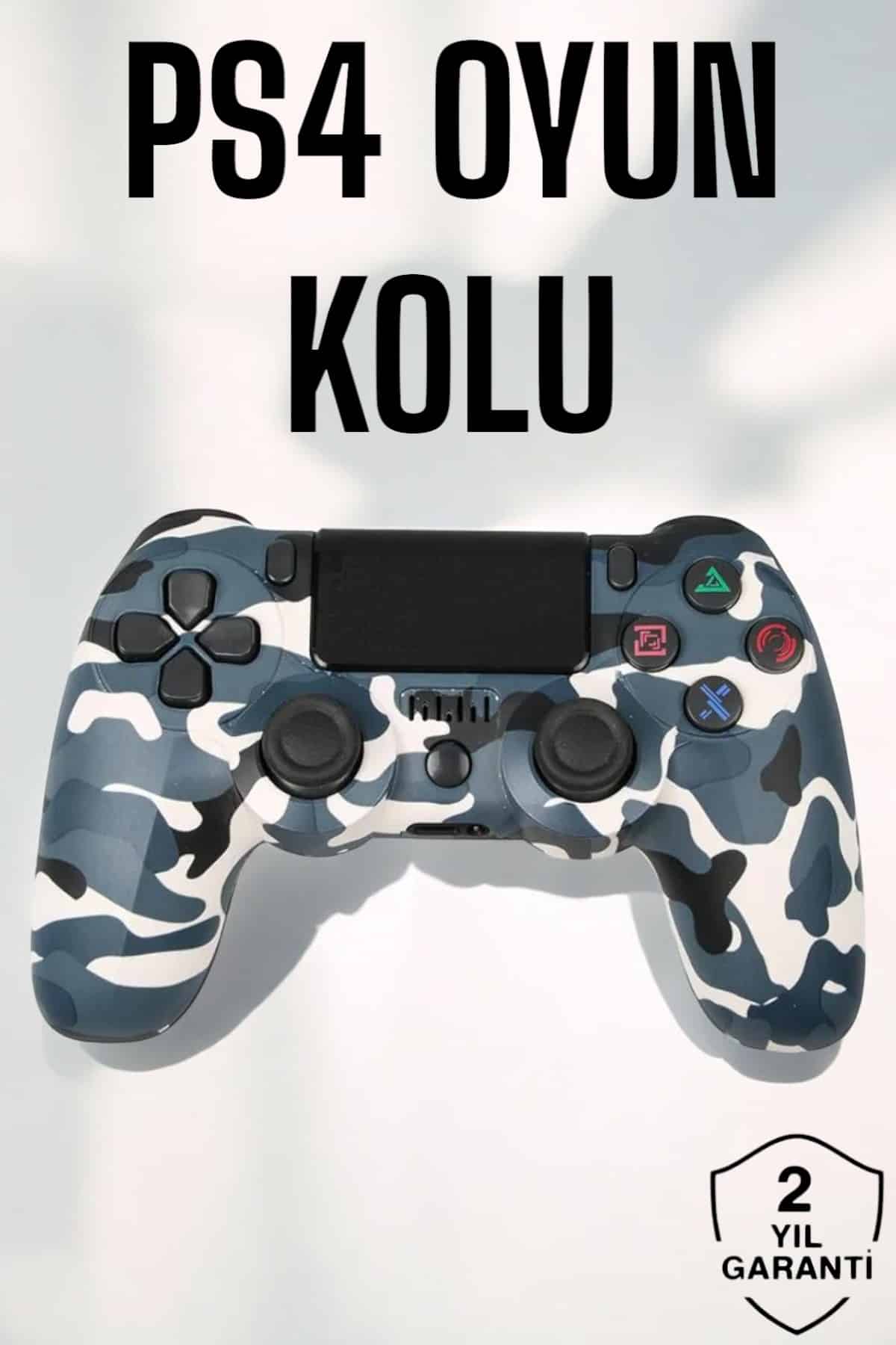 whatsapp-gorsel-2024-12-25-saat-01.50.52-3166f588-photoroom PS4 Oyun Kolu Kamuflaj Desenli Joystick - Vipsepet - Görsel 1