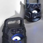 Taşınabilir Bluetooth Hoparlör Led Işıklı Uzun Pil Ömrü - Vipsepet