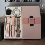 Akıllı Saat Bileklik Hediyeli Uzun Pil Ömrü GPS Takibi - Vipsepet