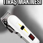 Tıraş Makinesi Profesyonel Saç Ve Sakal Kesme Milim Ayarlı Dijital Göstergeli - vipsepet