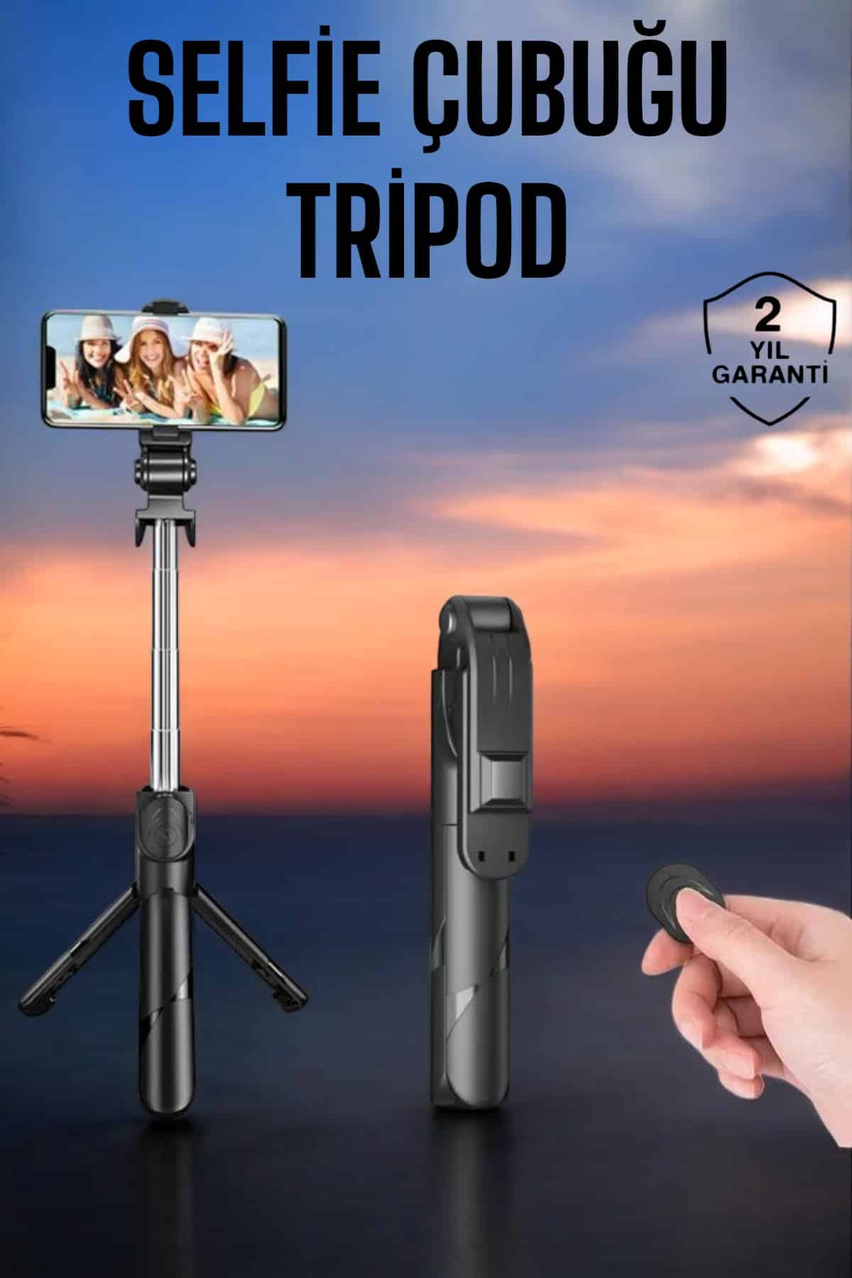 whatsapp-gorsel-2025-01-03-saat-17.00.36-724eea57-photoroom Tripod Kablosuz Bluetooth Bağlantılı Selfie Çubuğu 360 Derece Dönebilen - Vipsepet - Görsel 1