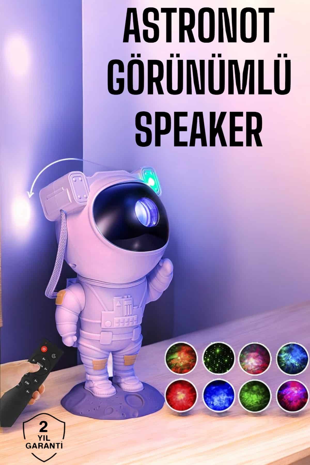whatsapp-gorsel-2025-01-07-saat-17.02.10-b96de694-photoroom Astronot Bluetooth Hoparlör Gökyüzü Projektör Gece Lambası - Vipsepet - Görsel 1