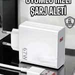 Şarj Aleti Turbo Hızlı 67W Type-C Hızlı Şarj - Vipsepet