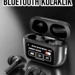 Yeni Nesil Bluetooth Kulaklık Ekranlı Yüksek Ses Kaliteli Uzun Şarj Süreli - vipsepet