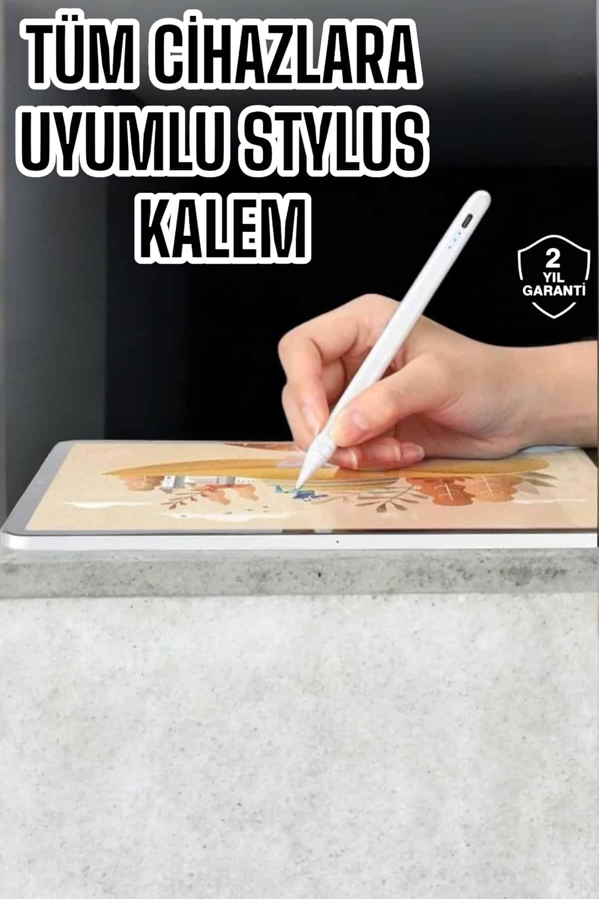 whatsapp-gorsel-2025-01-11-saat-02.12.09-55015f28-photoroom Dokunmatik Kalem Beyaz Şarjlı Yedek Uçlu Android ve İOS Uyumlu - Vipsepet - Görsel 1