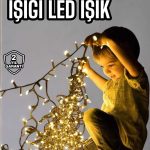10 Metre Led Işık Saçaklı Dekoratif Şerit Led - Vipsepet