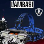 Ultra Güçlü Led Işık Şarjlı Kafa Lambası Balıkçı Lambası Kafa Feneri - Vipsepet