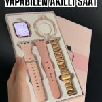 Akıllı Saat Bluetooth Bağlantılı Aksesuar Hediyeli GPS Takibi - Vipsepet