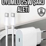 İOS Uyumlu Type-C Girişli Hızlı Şarj 15/15 Pro Max Adaptör ve Kablosu - Vipsepet