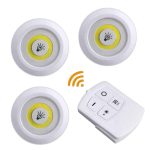 Led Lamba 3'lü Uzaktan Kumandalı Yapışkanlı - Vipsepet