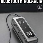 Kablolu Bluetooth Kulaklık Kulak İçi Stereo Mikrofonlu Dijital Göstergeli - vipsepet