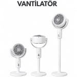 F1 DİKEY DÖNEBİLEN VANTİLATÖR - Vipsepet