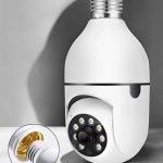 Wifi Kamera Duylu Ampul Görünümlü 360 Derece Dönebilen Ev Kamerası - Vipsepet