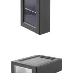 Yeni Model Solar Çift Taraflı Duvar Lambası Dekoratif Duvar Lambası - Vipsepet