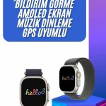 Yeni Nesil 3 Kordonlu Kol Saati 49 MM Amoled Ekran Akıllı Saat - Vipsepet