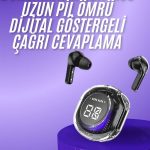 Yeni Nesil Bluetooth Kulaklık Dijital Göstergeli Gaming Dokunmatik 5.3 Kablosuz - vipsepet