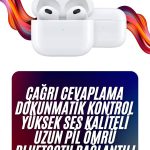 Yeni Nesil Kulak İçi Bluetooth Kulaklık Kablosuz Sesli Asistan - vipsepet