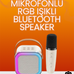Yüksek Performanslı Kablosuz Karaoke Hoparlör - Vipsepet